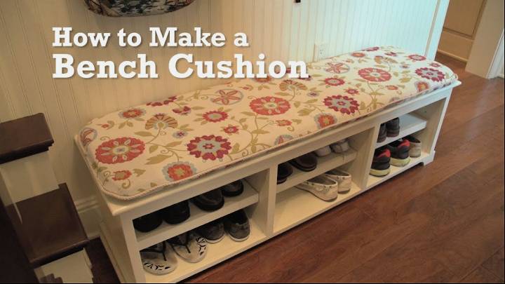Free Sewing Pattern for Bench Cushion