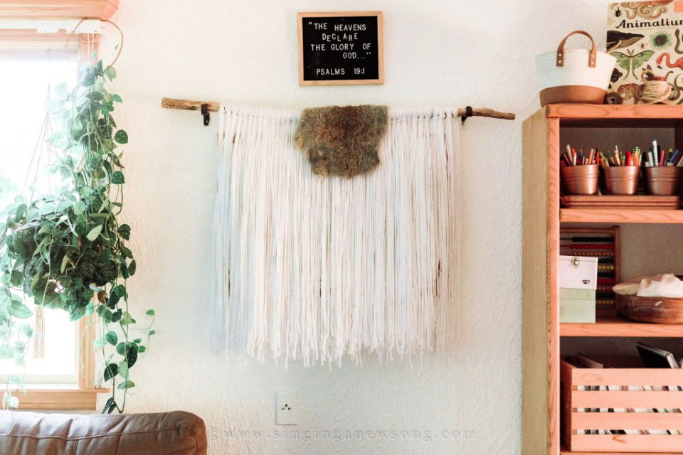 DIY Boho Indoor AC Cover Ideas