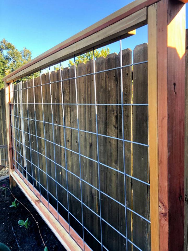 DIY Cattle Panel Garden Trellis