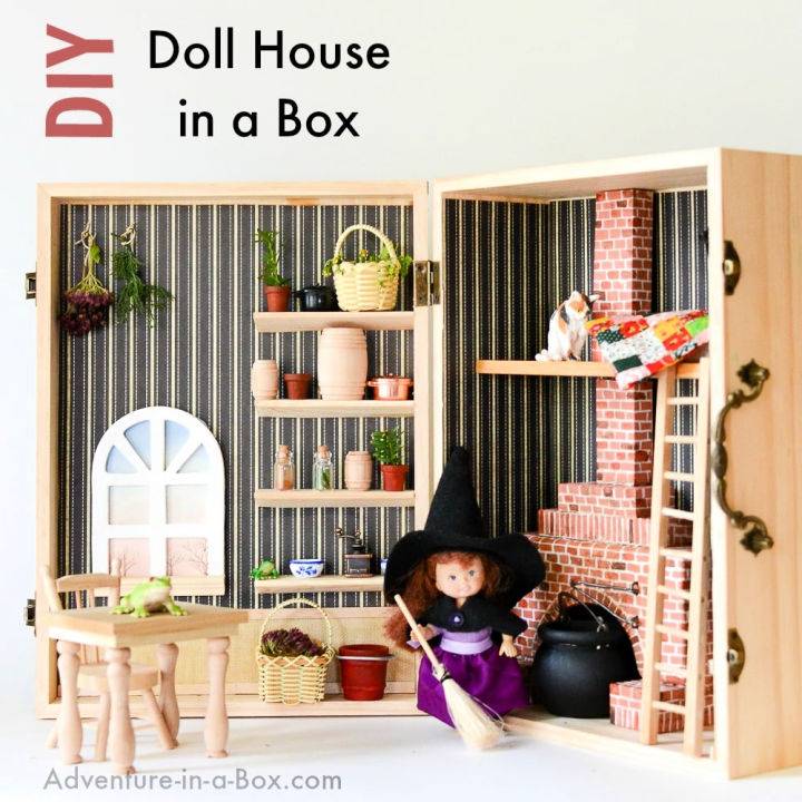 DIY Dollhouse in a Box