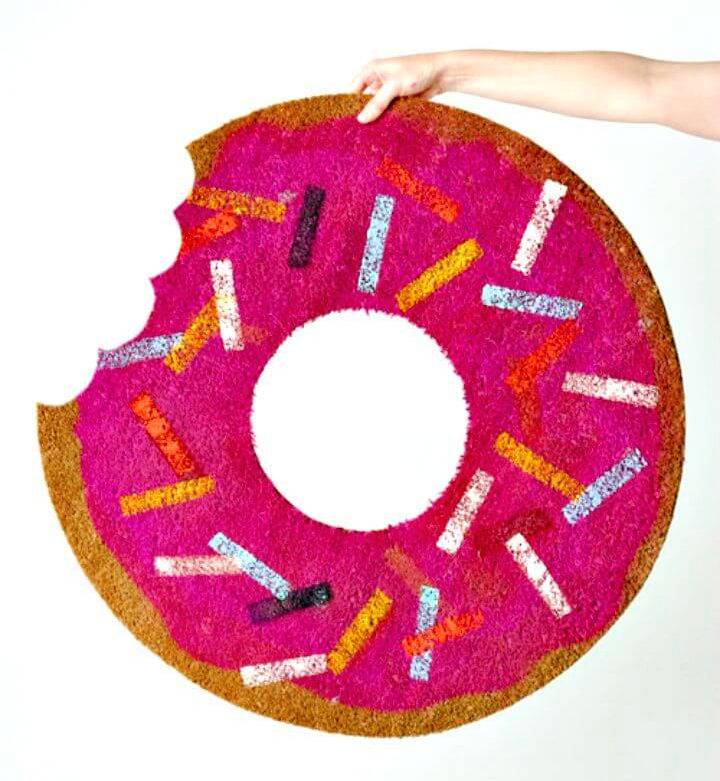 Make Your Own Donuts Rug