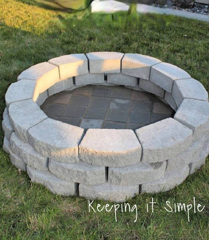 Handmade Fire Pit for Under $60