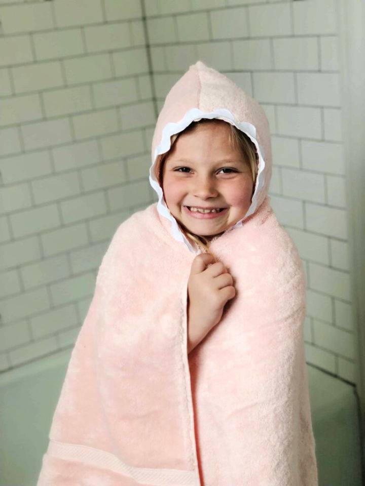 DIY Hooded Towel With Step by Step Photos