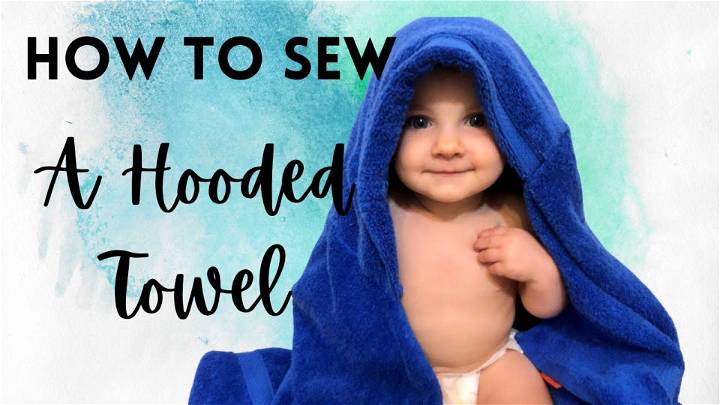 DIY Hooded Towel for Toddlers
