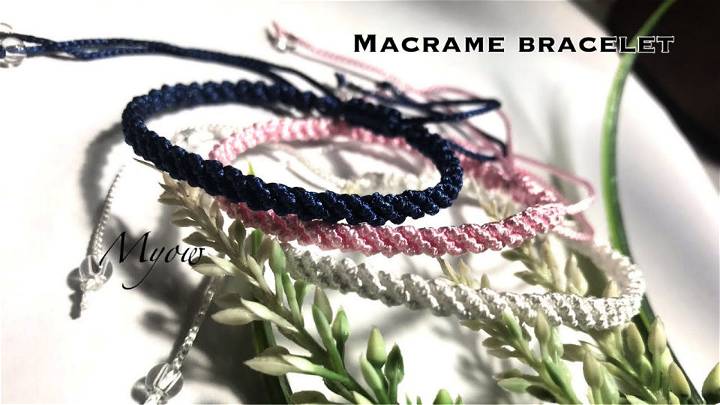  DIY Macrame Bracelet for Beginners