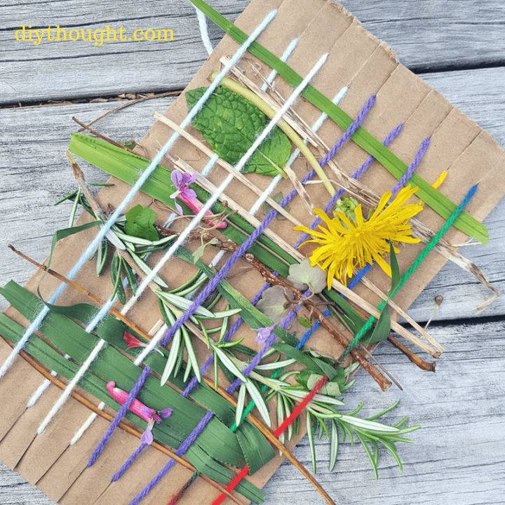 DIY Nature Weaving for Children