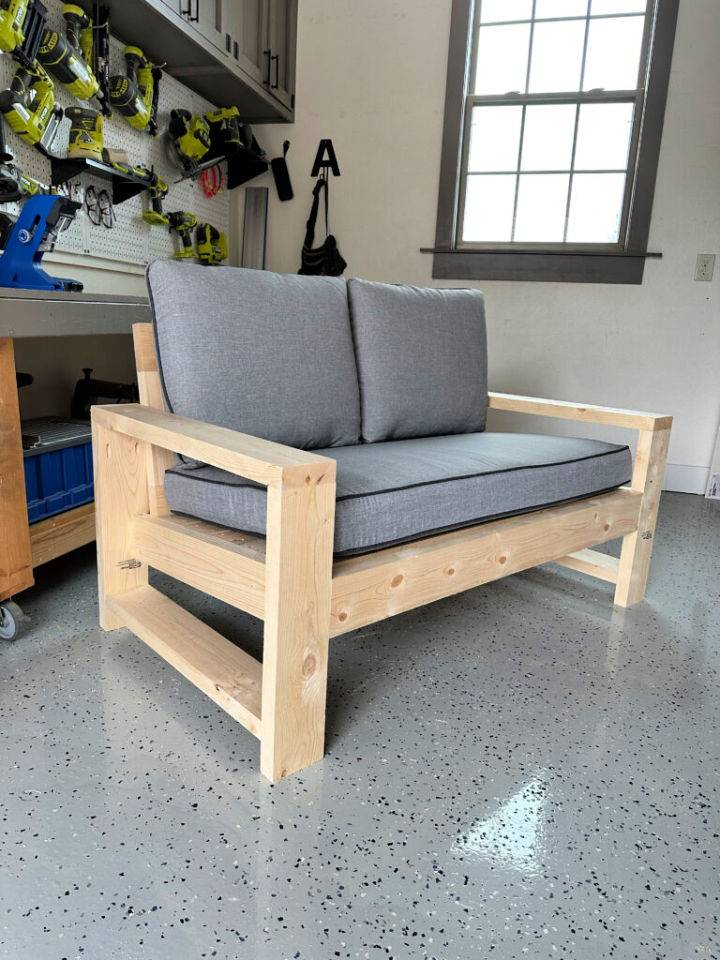 DIY Outdoor Couch for Only $60
