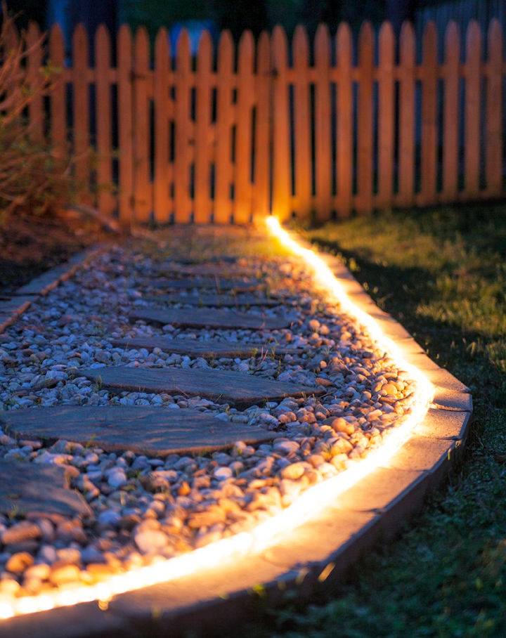 DIY Rope Light for Outdoor Landscapes