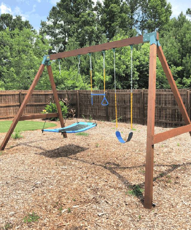 DIY Swing Set Step by Step Instructions