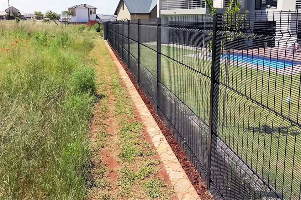 Homemade Welded Wire Fence 