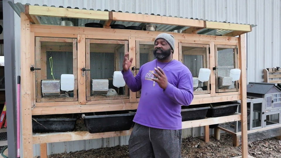 DIY Wooden Rabbit Hutch Tutorial