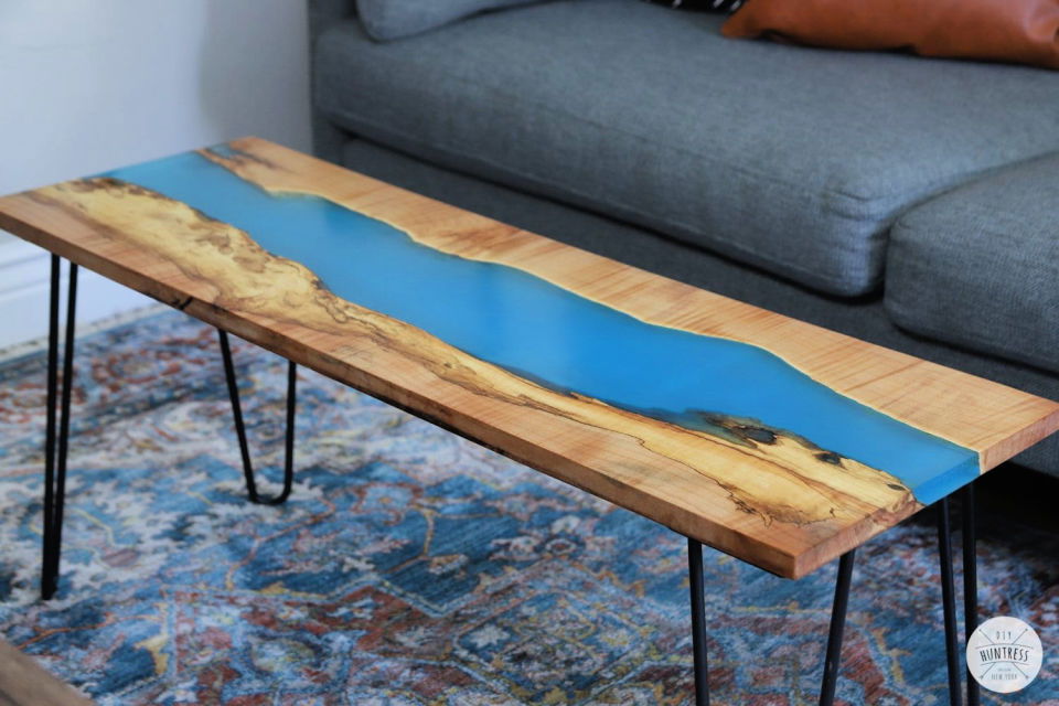 DIY Epoxy Table - Step By Step Guide - Part 2 