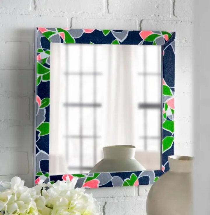 Decoupage Mirror Frame for Beginners
