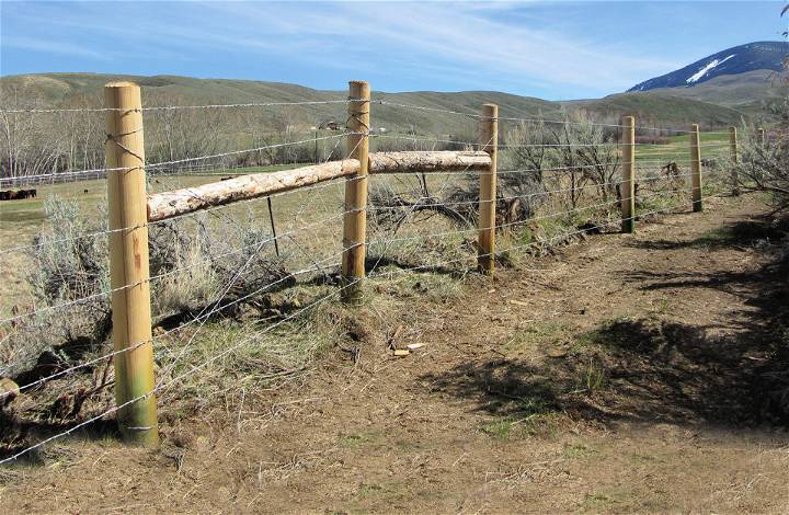 DIY Durable Barbed Wire Fence