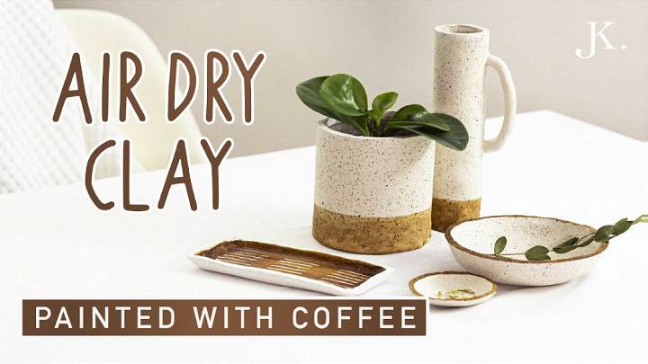 Easy Air Dry Clay Project for Home Decor
