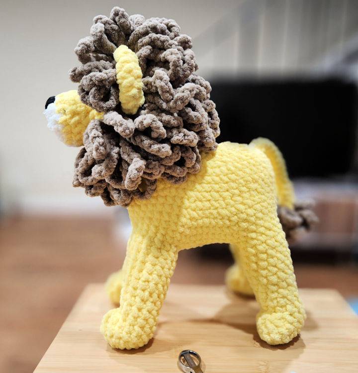 Easy Crochet Lion Amigurumi Pattern