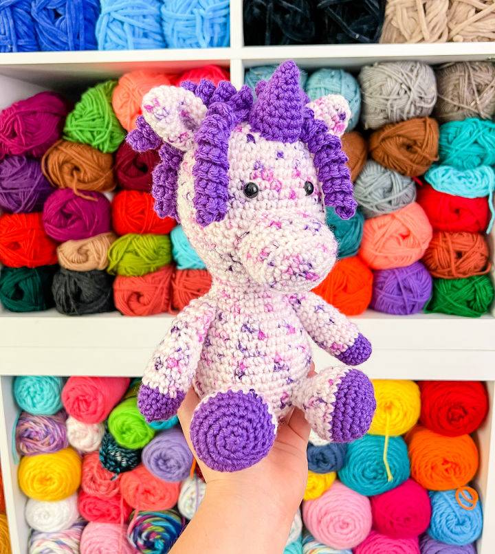 Easy Crochet Unicorn Amigurumi Pattern