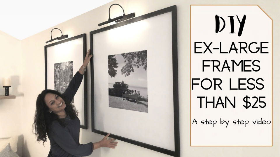 Easy DIY Custom Picture Frame