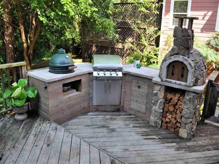 Easy DIY Low Budget Outdoor Kitchen