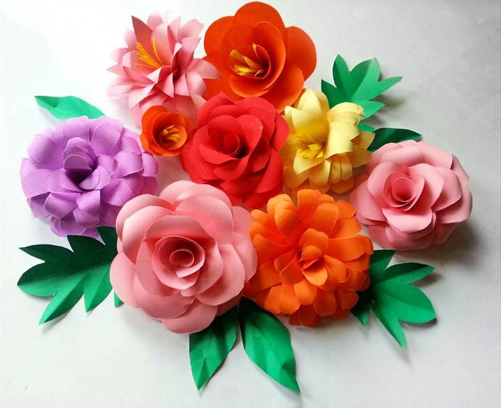 Easy DIY Paper Flowers