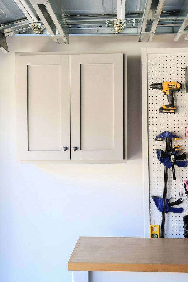 Easy DIY Wooden Wall Cabinets for Garage