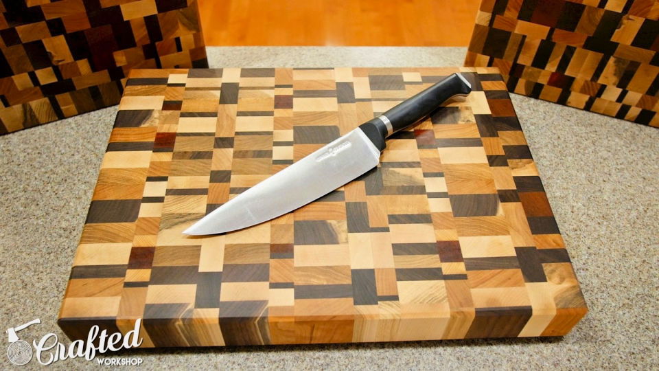 End Grain Cutting Boards From Scrap Wood