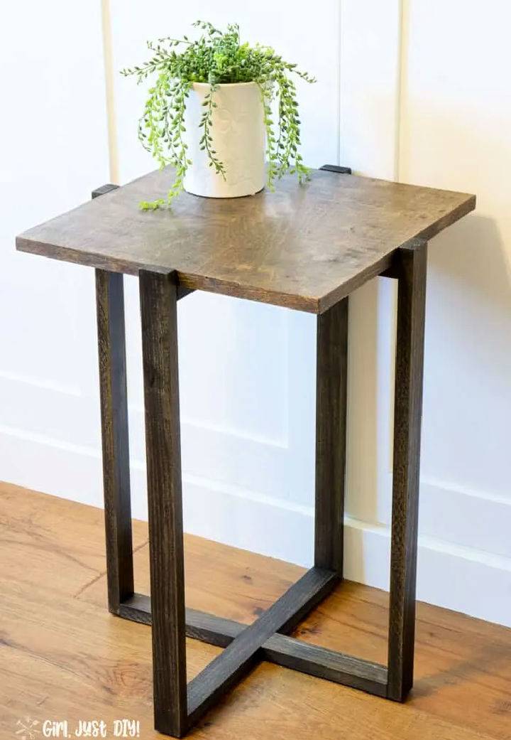 Easy End Table Building Plans