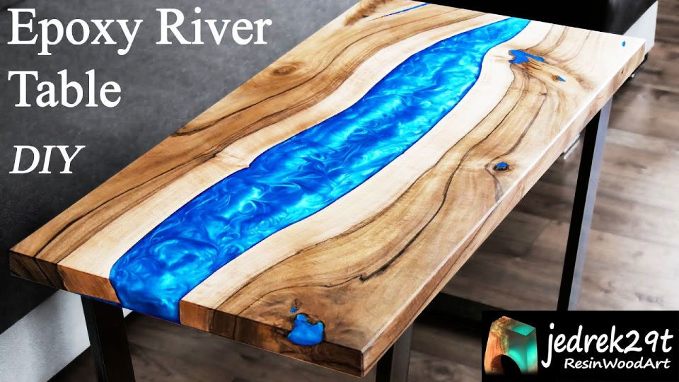 Epoxy Resin River Table Design