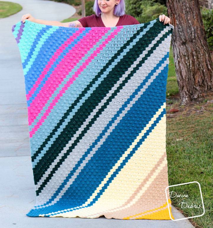 Free Fitzgerald Blanket Crochet Pattern