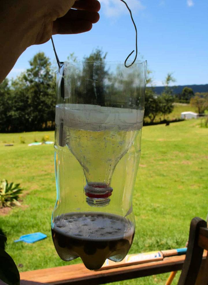 Fly Trap With a Regular Plastic Bottle