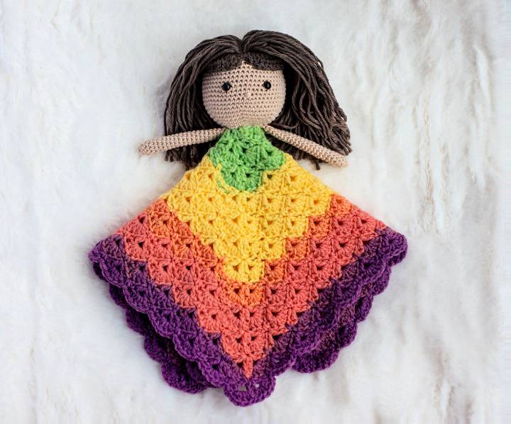 Free Crochet Doll Lovey Pattern