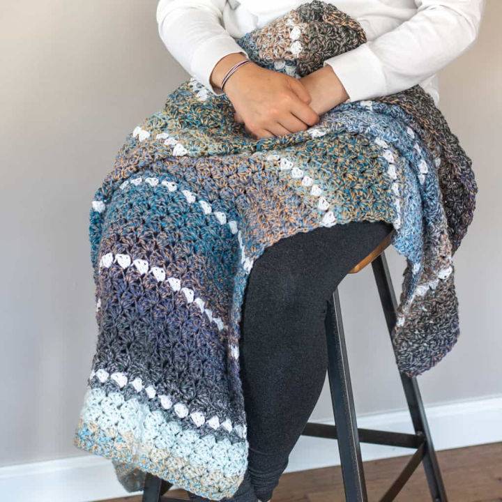 Free Crochet Lap Blanket Pattern
