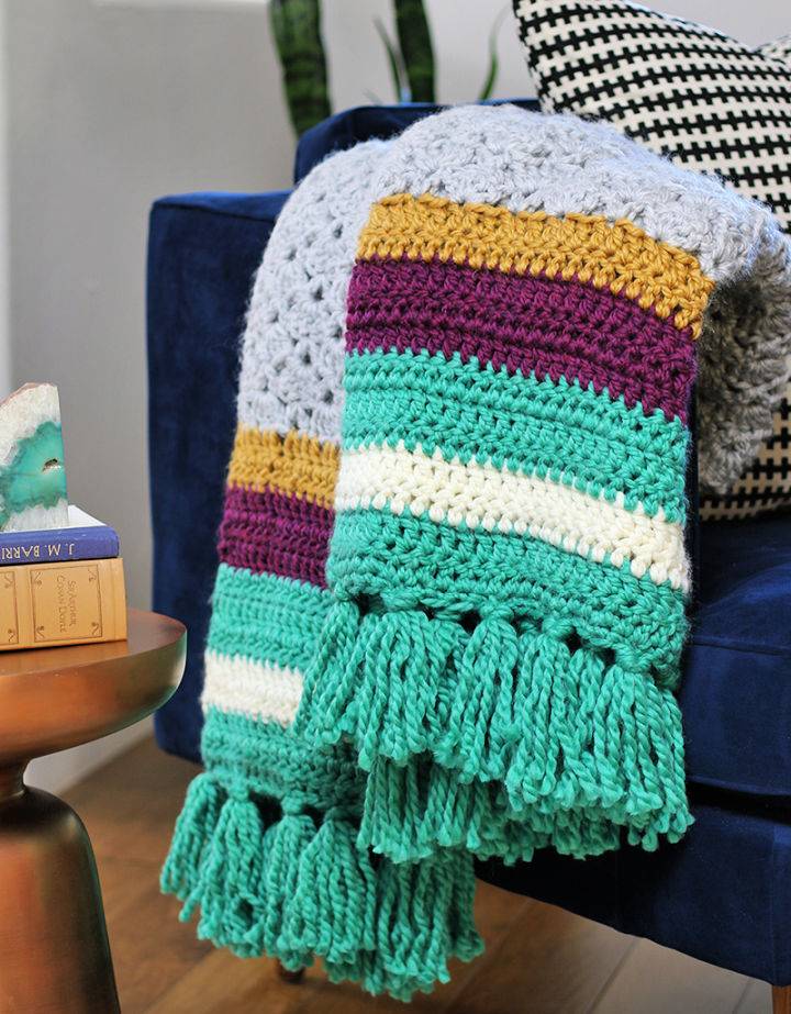 Free Crochet Pattern for Hawthorn Afghan