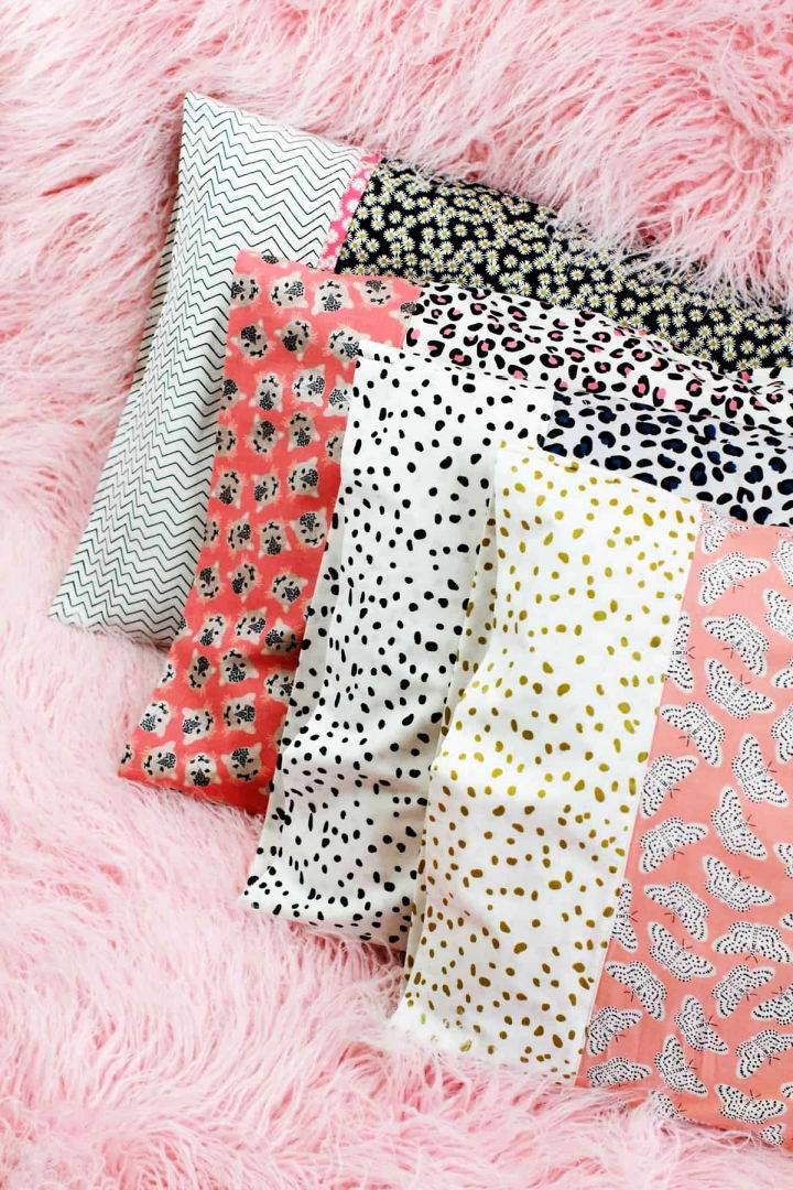 Free Fabric Pillowcase Sewing Pattern