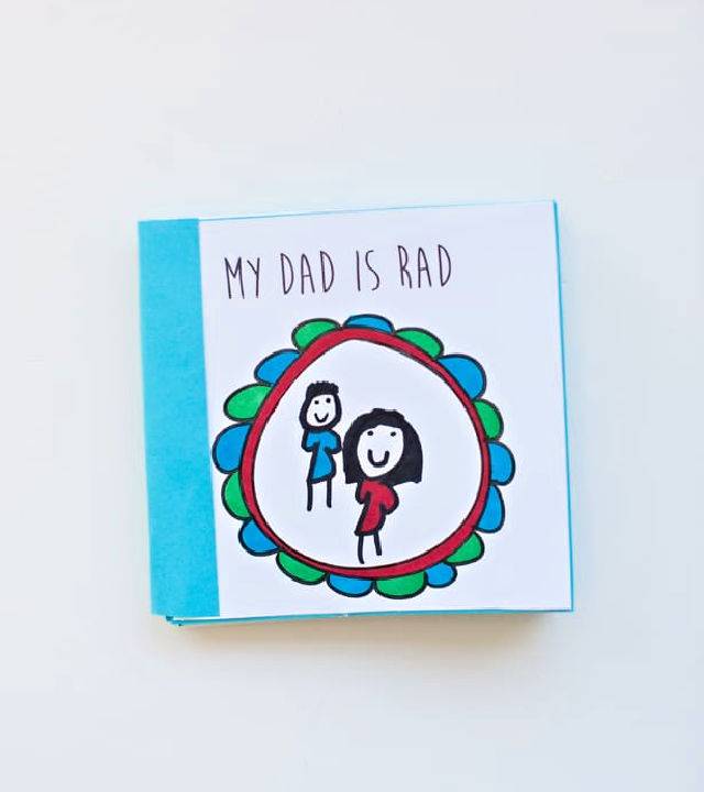 Free Printable Father's Day Book Templates