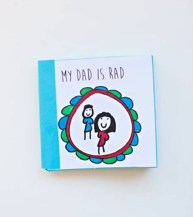 Free Printable Father's Day Book Templates