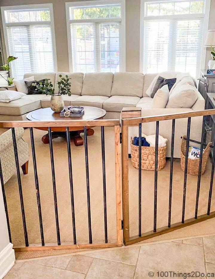  How to Make Freestanding Dog Gate