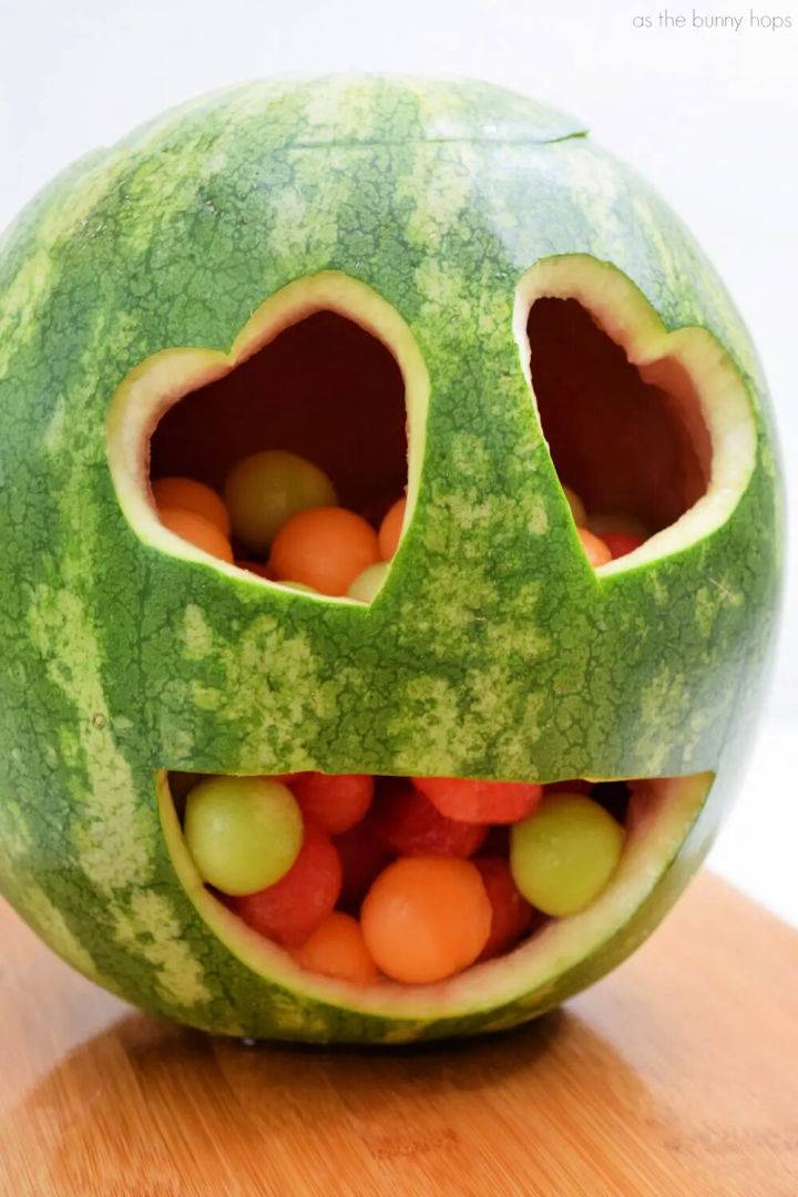 Fun Emoji Watermelon Carving