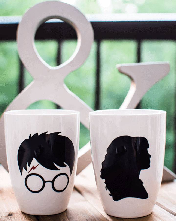 His and Hers Harry Potter Mugs