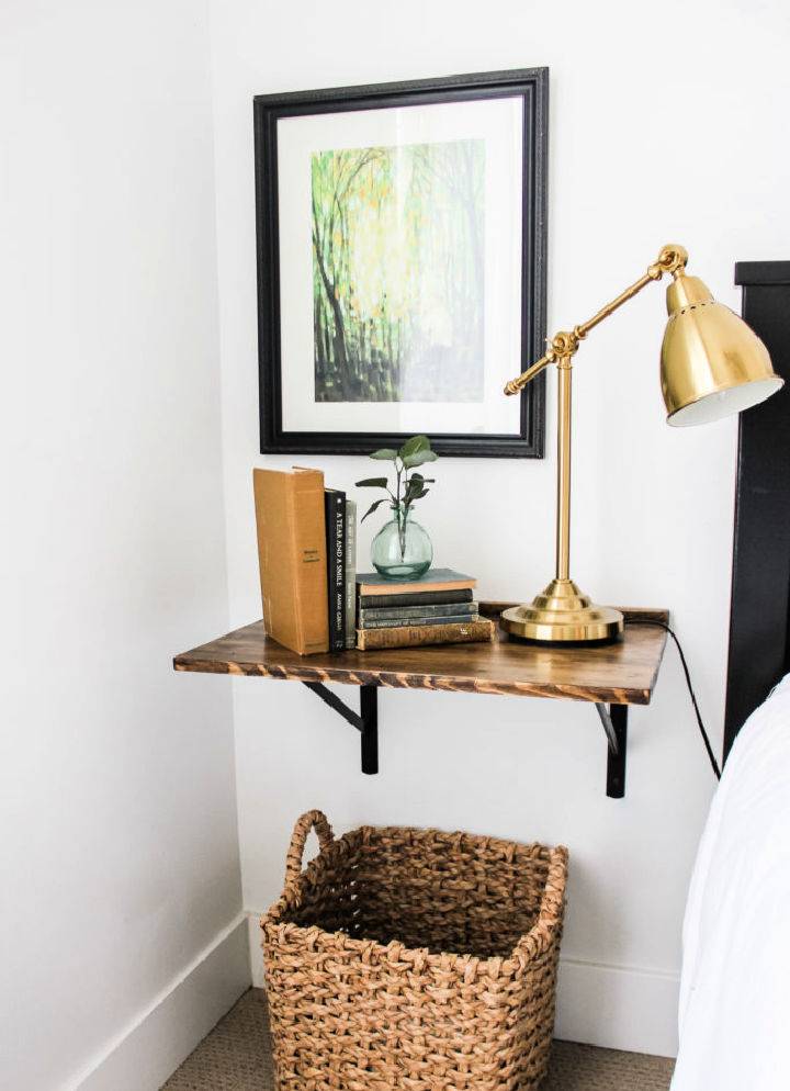 Hw to Make a Floating Nightstand