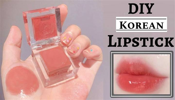 Homemade Korean Lipstick Recipe