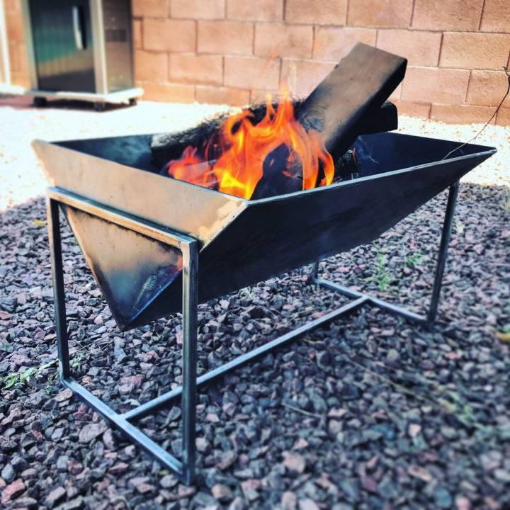 Homemade Metal Fire Pit