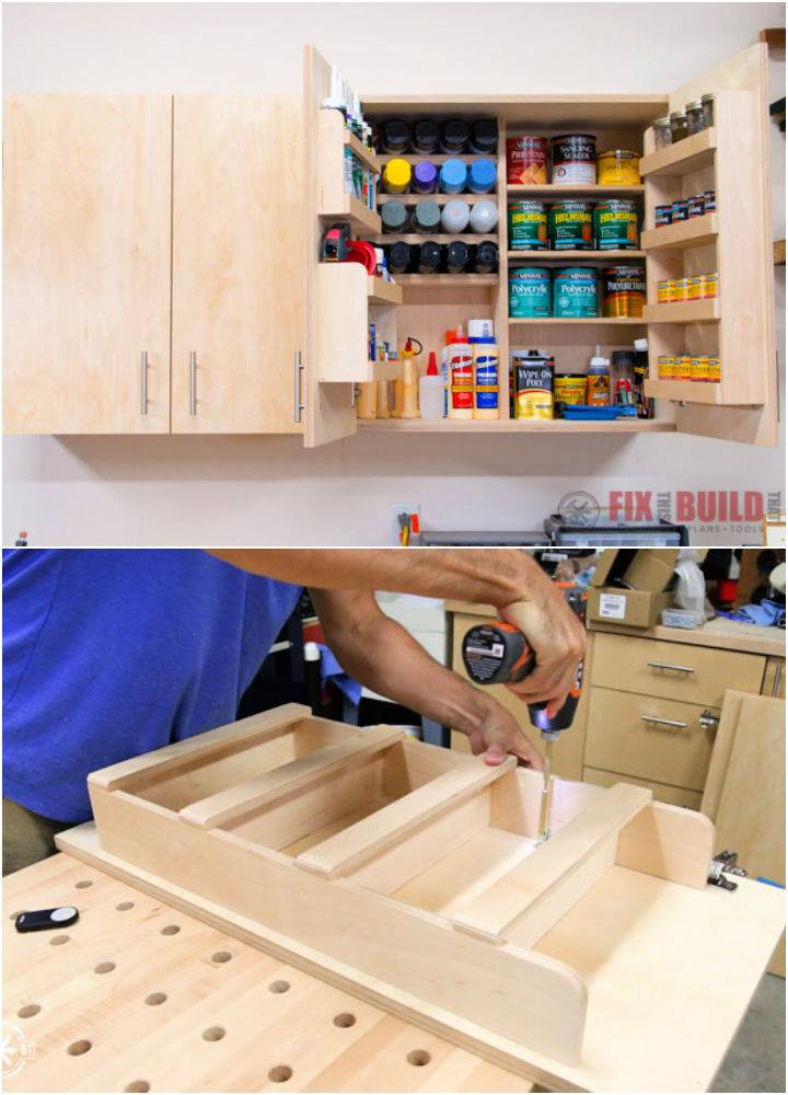 How to Build Wall Cabinets With Storage