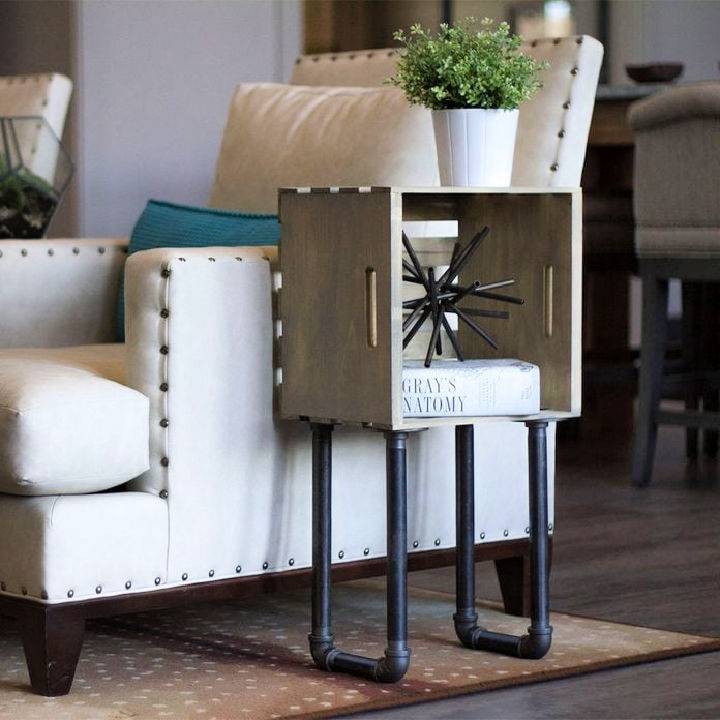 How to Build a Crate End Table
