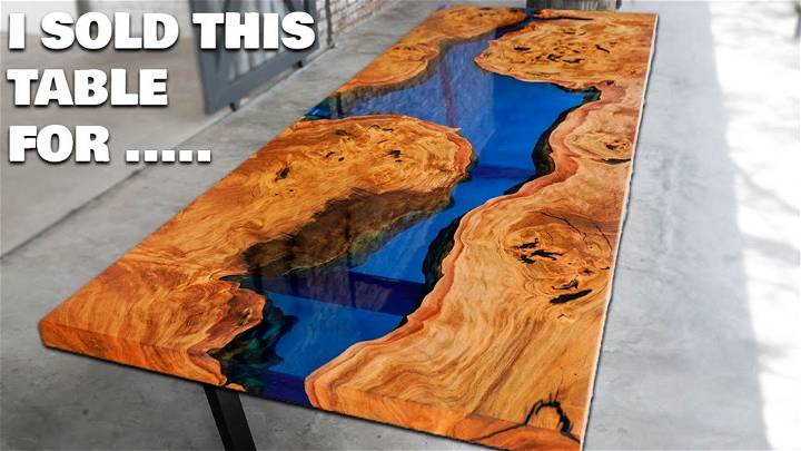 How to Build an Epoxy River Table for Beginners