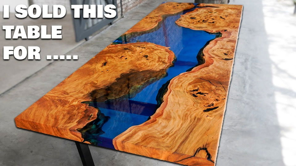 How to Make an Awesome Resin River Table with the Best Mold