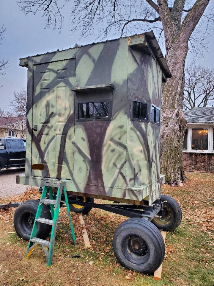 How to Build a Mobile Deer Blind