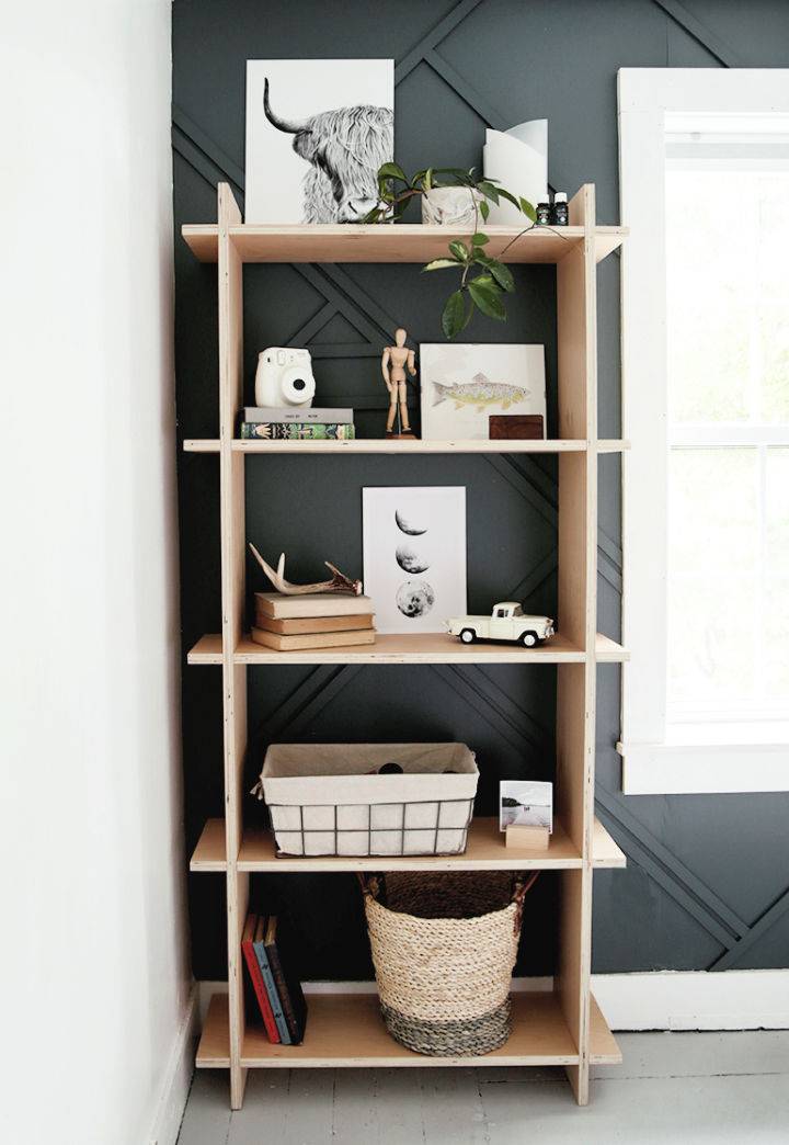 How to Build a Plywood Bookshelf
