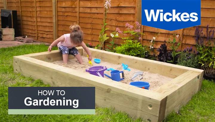 How to Build a Sandpit With Wickes