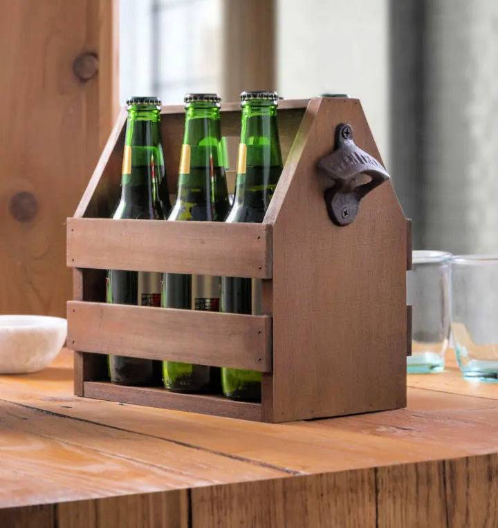 How to Build a Wooden Beer Caddy
